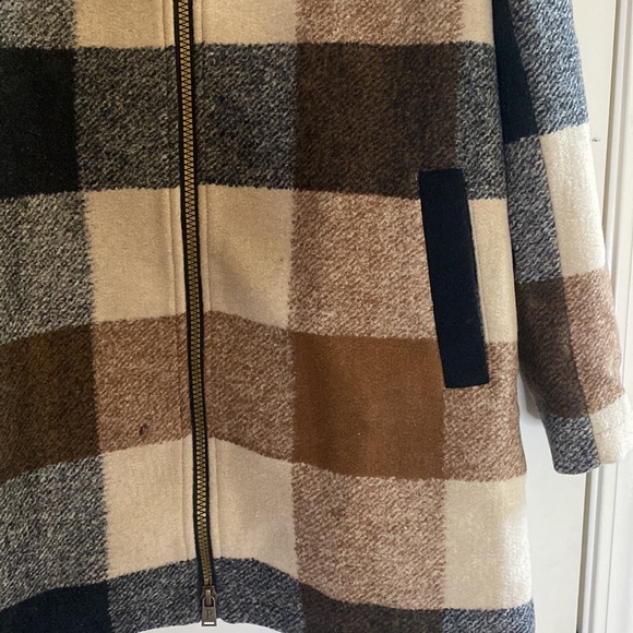 Women’s Pendleton Jacket Large NWT CharCamel Plaid - Picture 5 of 11